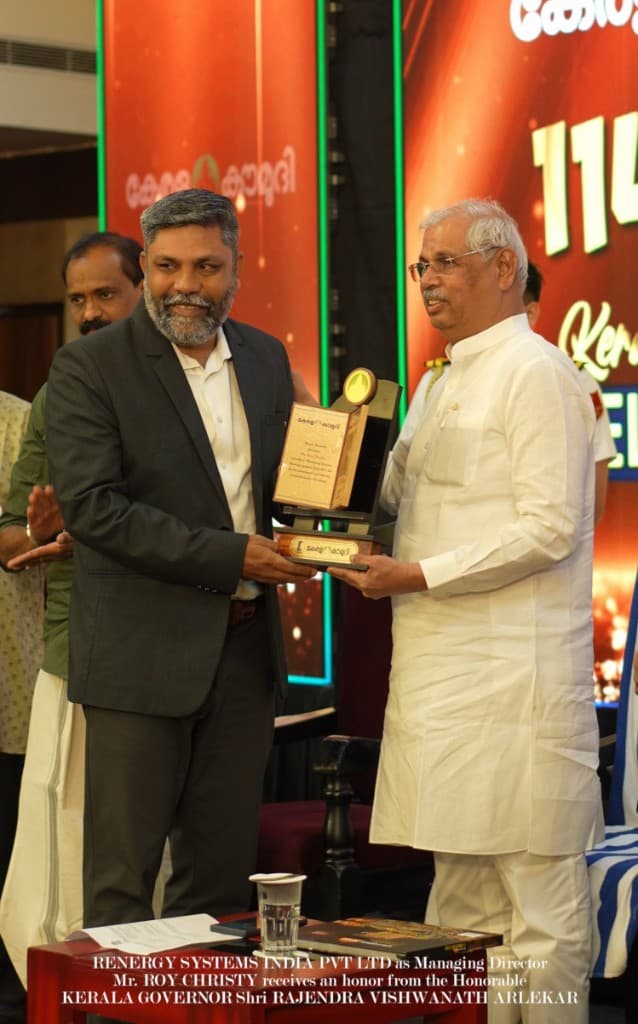 State Governor's Honor presented by Shri Rajendra Vishwanath Arlekar